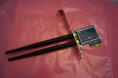 FebSmart FS-N600 PCI-E Wireless Card V3 300 Mbps WiFi Adapter Card 2-antennas