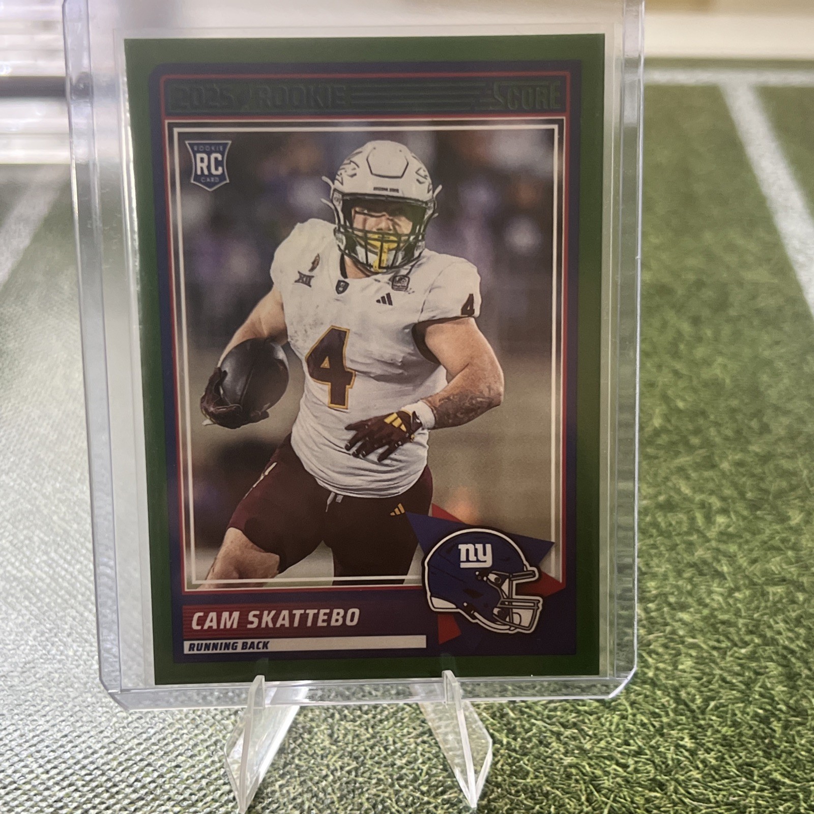 2025 Score - Cam Skattebo #1 Green