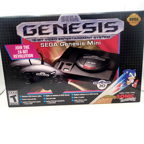 Sega Genesis Mini  42 games 30 Year Anniversary 2019 Edition with box and manual