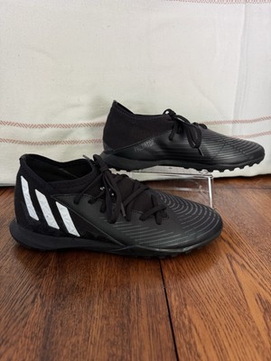 Adidas Predator Edge 3 Black w/WhiteSoccer Shoes, Men's 6