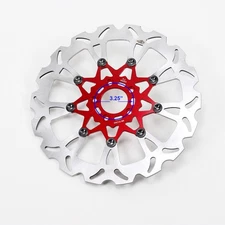 14" Red Floating Front Brake Rotor for Harley 18-24 Softail Street Bob Low Rider