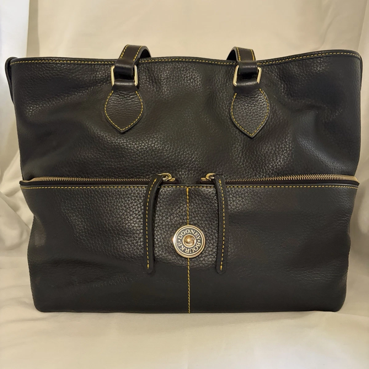 Black Leather Large Bags & Handbags for Women for sale - eBay