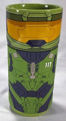 Numskull Microsoft Halo CosCups MASTER CHIEF Ceramic w/Rubber Sleeve 14oz Mug