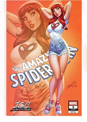 The Amazing Spider-Man (2025) #9 J. Scott Campbell Variant Cover Marvel NM-