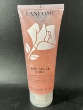 Lancome Rose Sugar Scrub Gentle Exfoliating Face Scrub 3.34oz / 100ml
