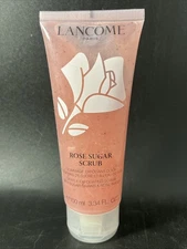 Lancome Rose Sugar Scrub Gentle Exfoliating Face Scrub 3.34oz / 100ml