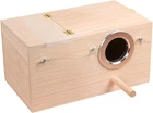 XL Wood Parakeet Nest Box Lovebirds Cockatiel Parrotlets Budgerigar Breeding 