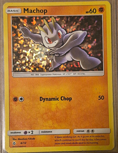 The Pokémon Company Machop McDonald's 2018 006/012 HP 60 Holo Promo EN