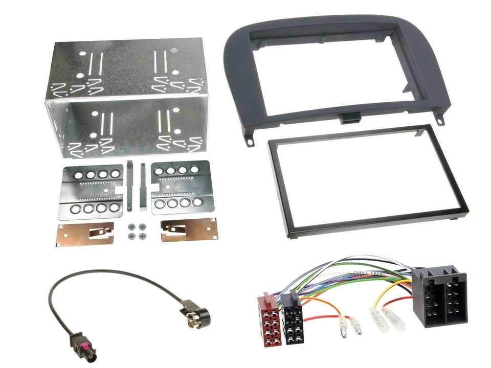 JVC MP3 USB 2DIN DAB Bluetooth CD Autoradio für Mercedes SL-Klasse 2001-2011 R23 - Bild 3 von 4