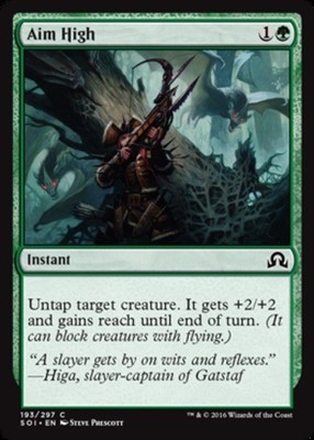 4x Aim High MTG Shadows over Innistrad NM Magic Regular