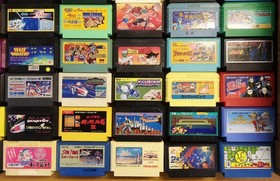 Famicom 100 Spiele Games Mario Tetris Dragonball Nintendo NES Japan Lot NTSC-J