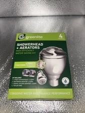25 Water Saving Kit w/ Shower Head, 2 Bathroom 1 Kitchen Swivel Aerator