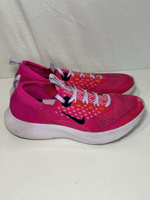 Nike React Escape Run Flyknit Pink Prime Women s size 10.5