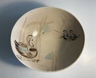 Red Wing Pottery XL 12” Serving Bowl Bob White Pattern, Designer Charles Murphy