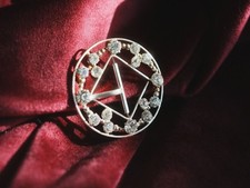 Antique jewelry clasp – Art Deco, circa 1920s–1930s.