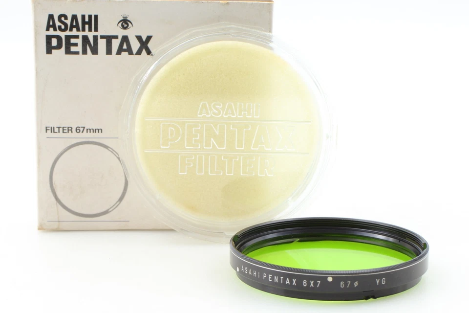 [Top MINT] PENTAX 6x7 67 Yellow Lens Color Filter 67mm From JAPAN - Image 2 of 4