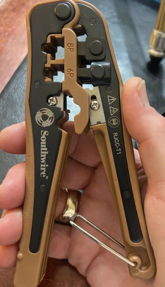 Southwire Network Tool Kit for Terminating Data Cable KIT-TP1 NEW Plus Extras! - Image 2 of 4