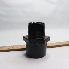 Coupling Cast Iron Threaded Male x Female 1-1/2"