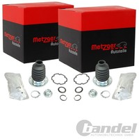 2X Metzger Achsmanschetten Satz Passend FüR Audi A1 A2 Seat Cordoba Ibiza