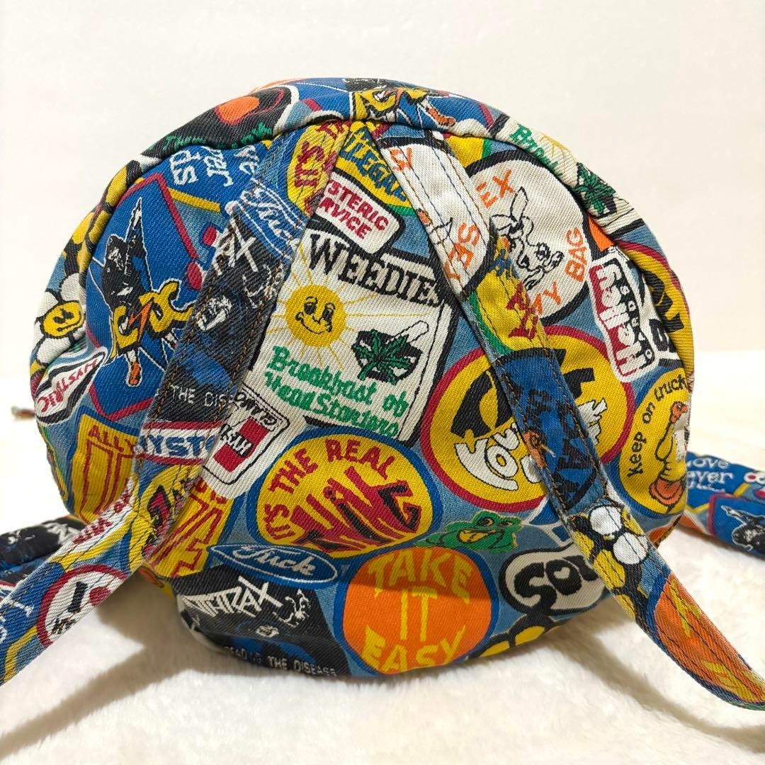 Hysteric Glamour Patchwork Logo Drawstring Backpa… - image 7