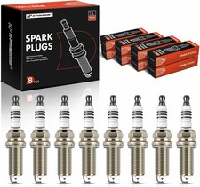 Iridium Platinum Spark Plugs (Pack of 8) Compatible with TITAN-Pack of 8