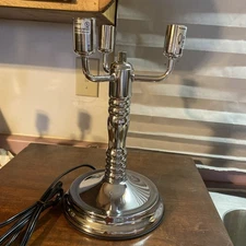 3 Way Light Touch Lamp Replacement BASE ONLY  Replacement New Silver Color