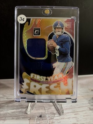 2025 Panini Donruss Optic-Jaxson Dart First Year Fresh Patch (RC)FYFBH-JDA