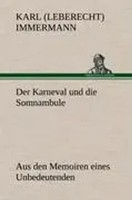 Karl Immermann | Der Karneval Und Die Somnambule | Buch | Deutsch (2012) | 96 S.