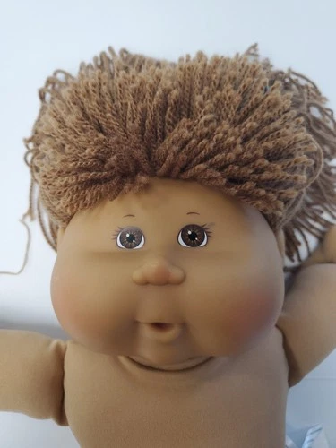 2004 Cabbage Patch Kids Play Along Girl Doll, Brown Hair, Brown Eyes,