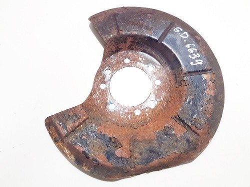 Brake disc dust cover plates