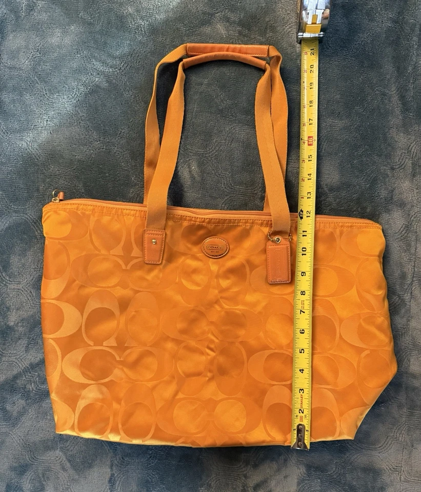 ТРЕНЕР сумка с короткими ручками нейлона оранжевый F77321 тренер подпись 14a - Изображение 3 из 4