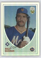 2002 Topps Super Teams Retrofractor 1536/1986 Wally Backman #134 1q9