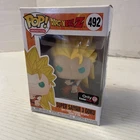 Funko Pop! DBZ: Super Saiyan 3 Goku #492 w/ Gamestop sticker
