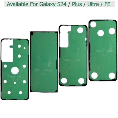 For Samsung Galaxy S24 FE S24+ S24 Ultra Back Glass Battery Cover Adhesive Tape