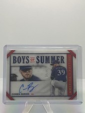 2020 Panini America's Pastime Gold - Corbin Burnes - Boys Of Summer Auto - #/25