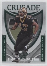 2007 Leaf Rookies & Stars Rookie Crusade Green 39/100 Robert Meachem #RC-22 fm0