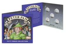 Brand New 2024 Peter Pan 50p Collection. BUNC Great Ormond Street, Isle of Man