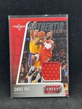 2018-19 Panini Threads Chris Paul #AT-CPL Authentic Threads - Game worn