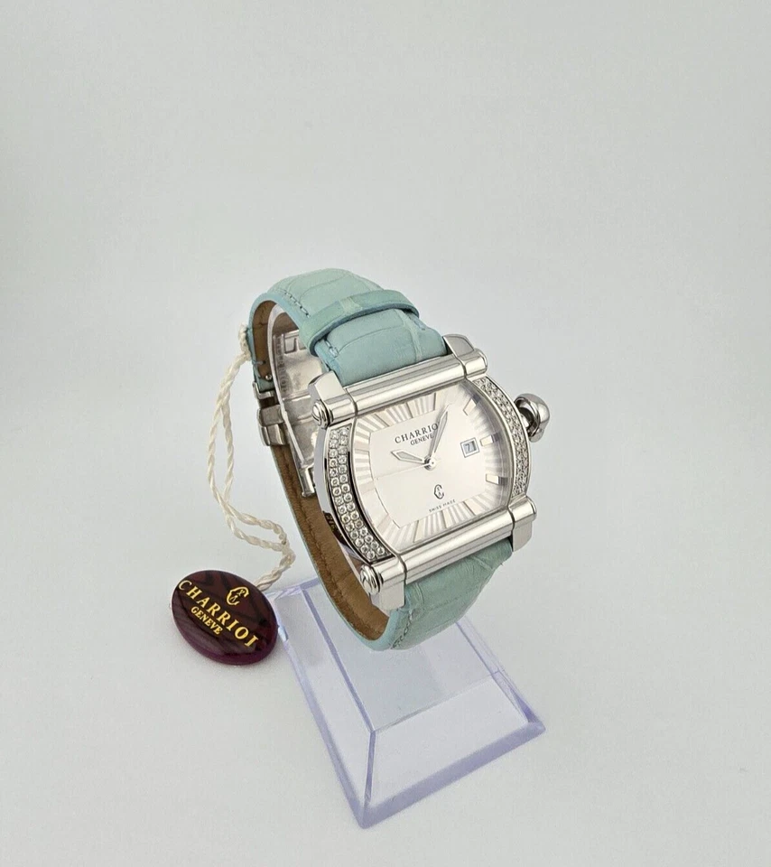 Charriol Women's Swiss Luxury Diamond Accents Ladies Watch - CAT-81-2-84-T021 - Image 3 of 4