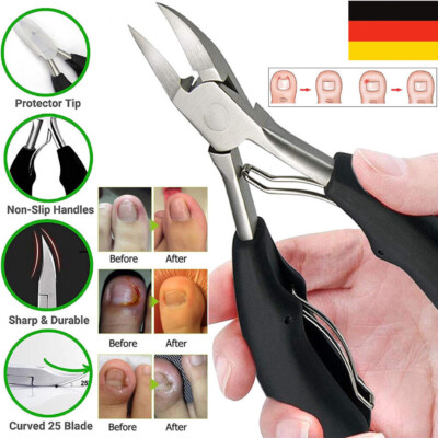 Professioneller Zehennagel-Clipper – Aus Deutsch Edelstahl, Mit Gratis Nagelfeile