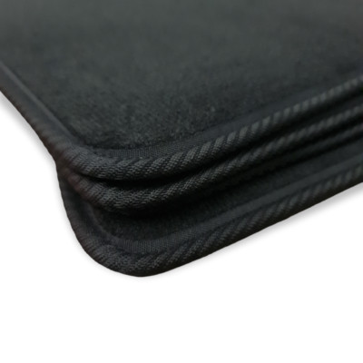 Car Floor Mats For Kia Ceed Velour Waterproof Black Carpet Rugs Auto Liners New