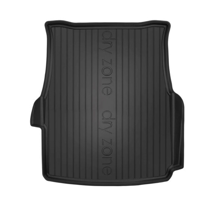 Tapis de coffre sur mesure BMW 5 E39 Berline en caoutchouc noir haute densité