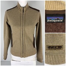 Patagonia Womens Small Sweater Full Zip Jacket Made In USA Style 51410 Vintage