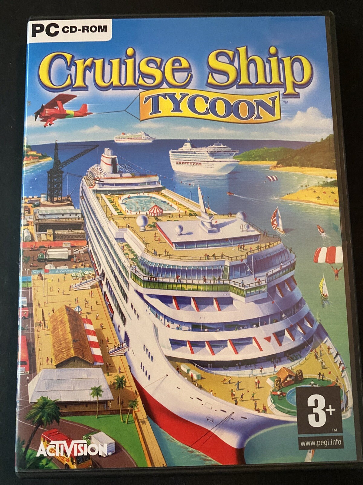 Cruise Ship Tycoon  - PC Game - CD Rom -Activision