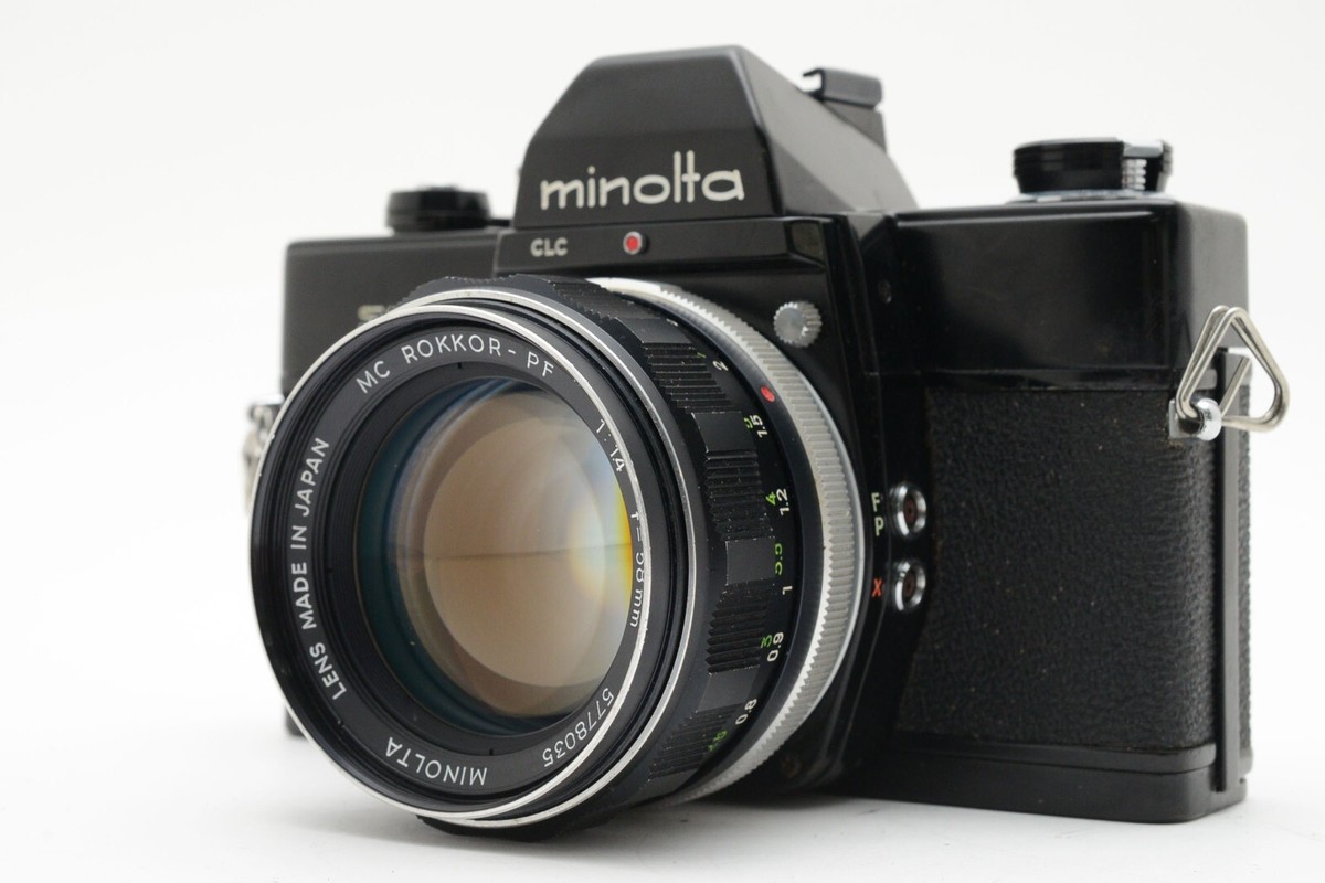 N MINT] Minolta SRT 101 35mm SLR Film Camera MC Rokkor PF