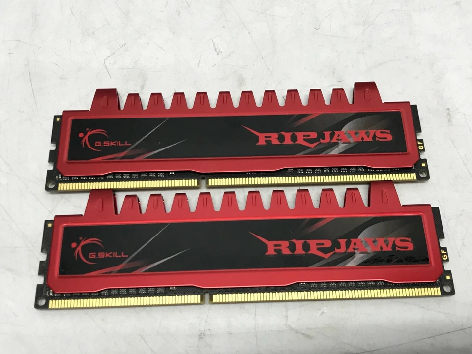 G.Skill Ripjaws 8GB Kit (2x 4GB) DDR3 1600MHz Desktop RAM F3-12800CL9D-8GBRL - Image 2 of 4