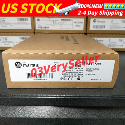 AB 1746-ITB16 SLC 500 16 Point Digital Input Module Brand New