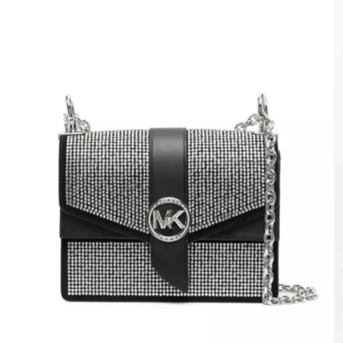 Michael Kors Greenwich Embellished Small Convertible Crossbody Bag