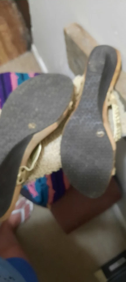 Zapatos de tacón de cuña BCBGirls rosa talla 11 para mujer Foto 3 de 4