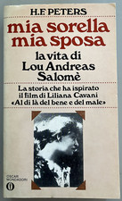 HF Peters mia sorella mia sposa vita di Lou Andreas Salomè Oscar Mondadori 1979